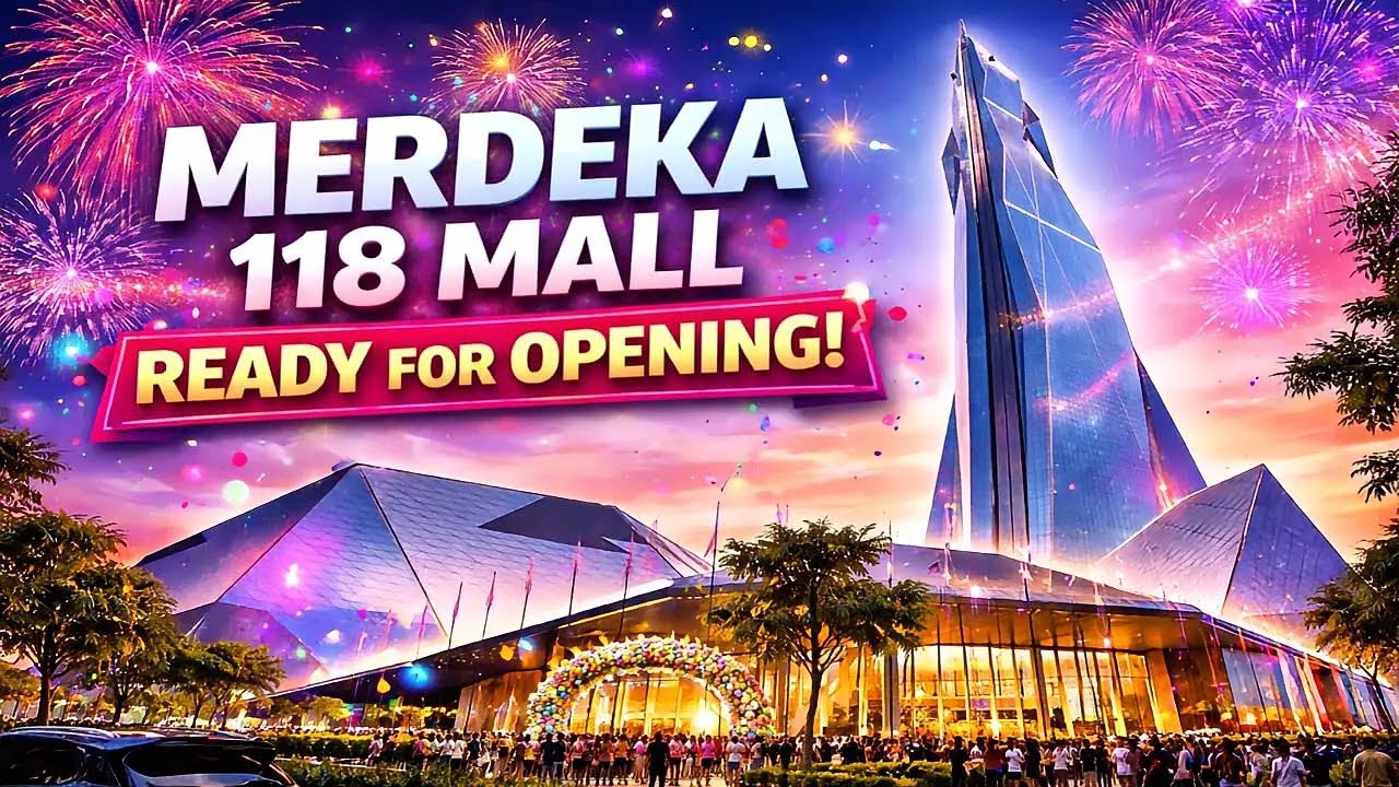 Ready For Opening Merdeka118 Mall! World 2nd Tallest Building Magical Walking 🚶‍♀️Tour 2026🇲🇾😱😳🔥