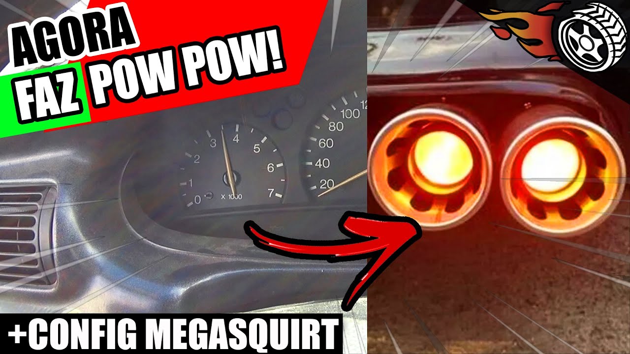 LAUNCH (Controle de Largada) e FLAT SHIFT no Zetec com a MegaSpeed - Milan Dark