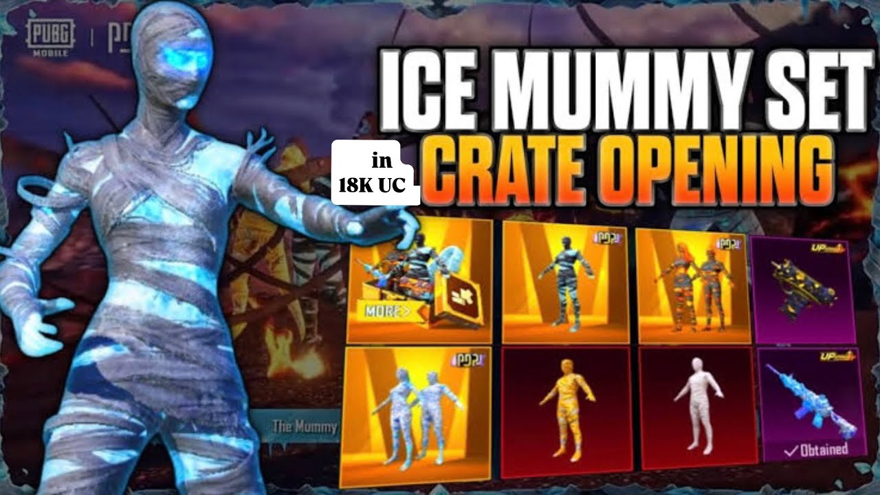 Ice Mummy Crate Opening with 18K UC – Luck or RIP UC? | BGMI Legendary Crate Opening #DeadendPlaysYT