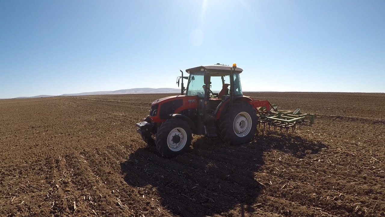 Sonbahar Tarla Hazırlığı. Erkunt 90 Lüks.