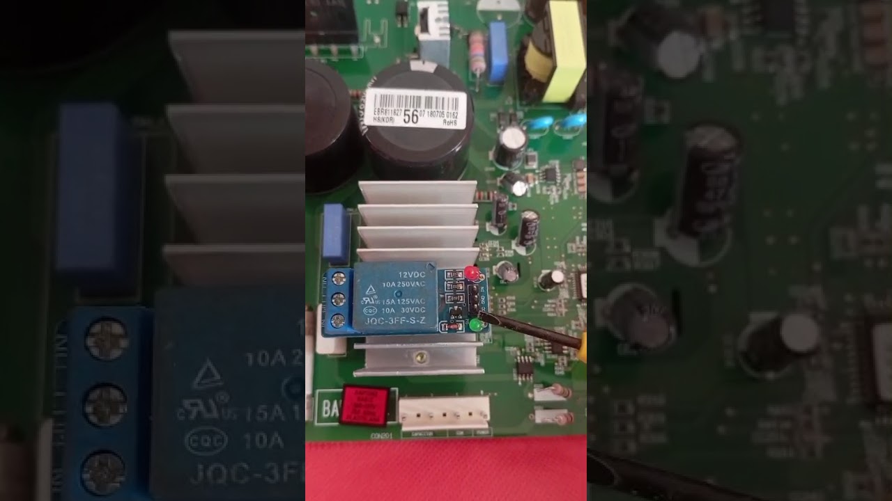 Como hacer una conversión de 220 V a 110V a Tarjeta de refrigerador LG 