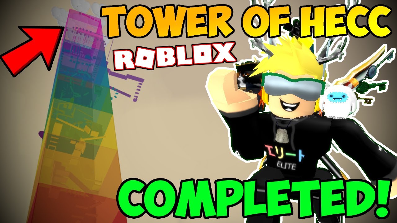 BEATING THE TOWER OF HECC!! | Roblox JToH