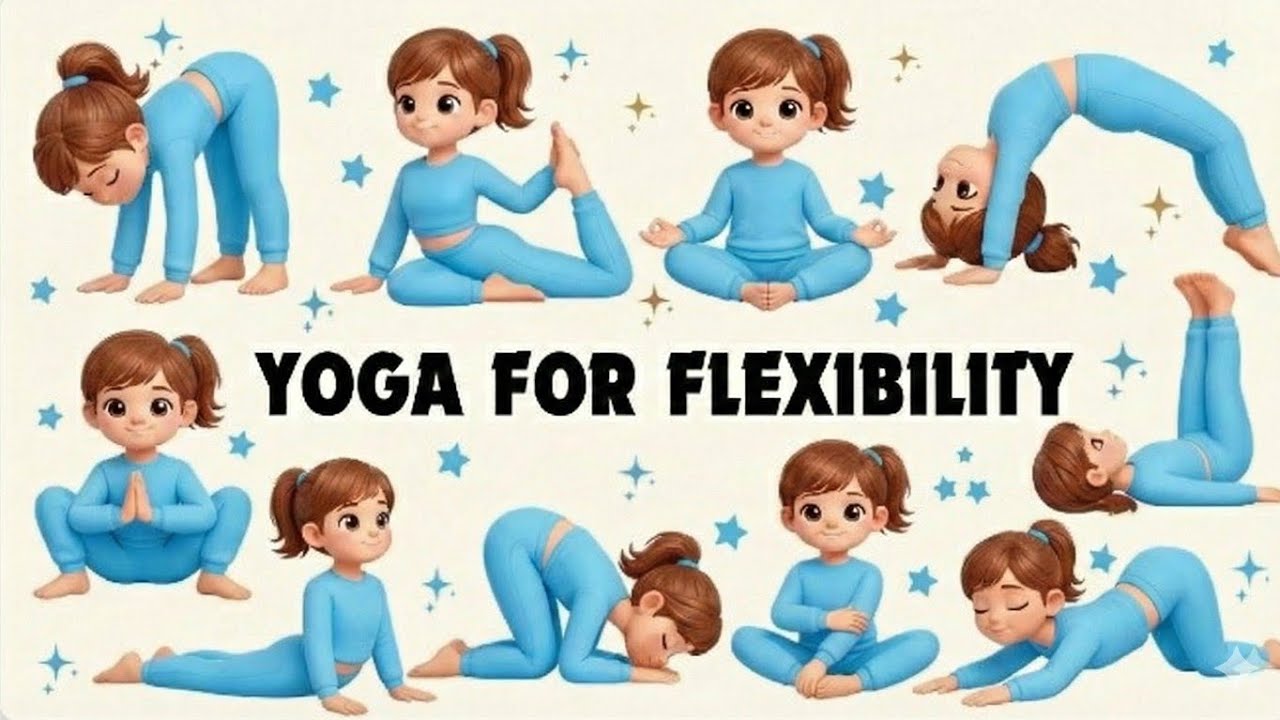 Kids Yoga Adventure| Move, Stretch & Smile#YogaForKids #KidsYoga #FunYoga #KidsExercise #YogaAtHome 