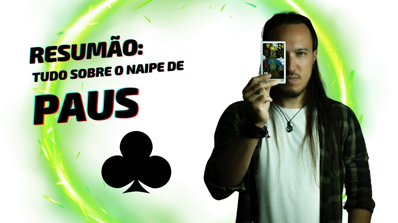O que o naipe de Paus/Bastões simboliza dentro dos arcanos menores do tarot?