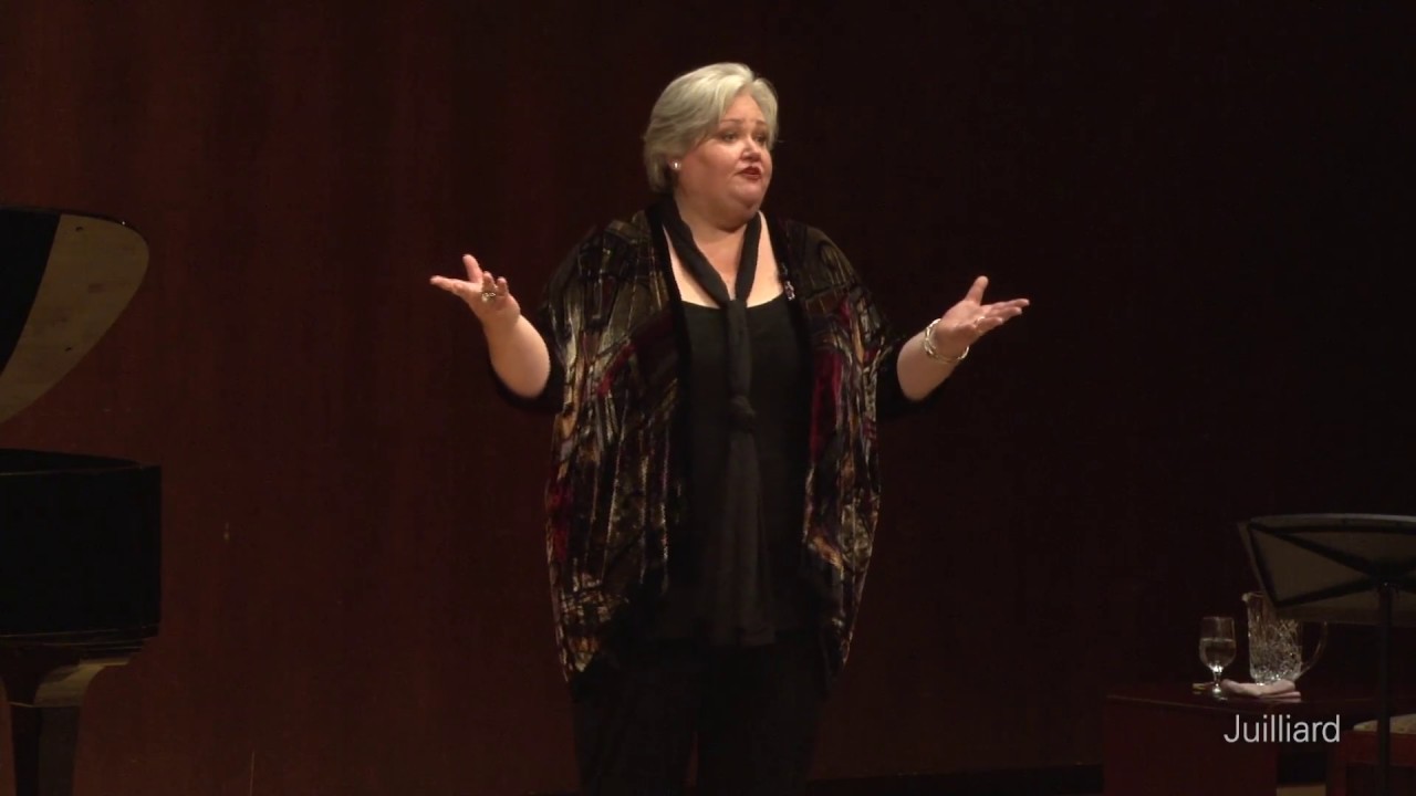 Stephanie Blythe's Closing Remarks | Juilliard Stephanie Blythe Master Class