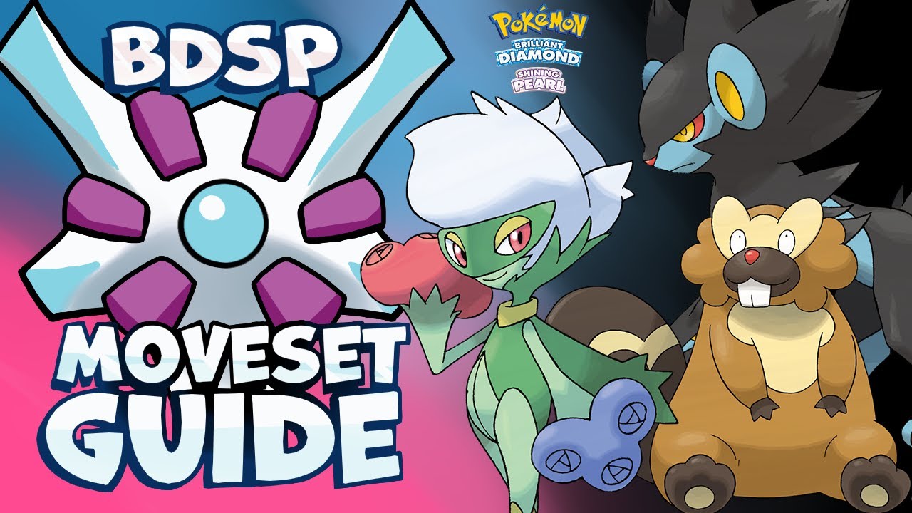 How to use BIBAREL, LUXRAY & ROSERADE! Moveset Guide! Pokemon Brilliant Diamond and Shining Pearl