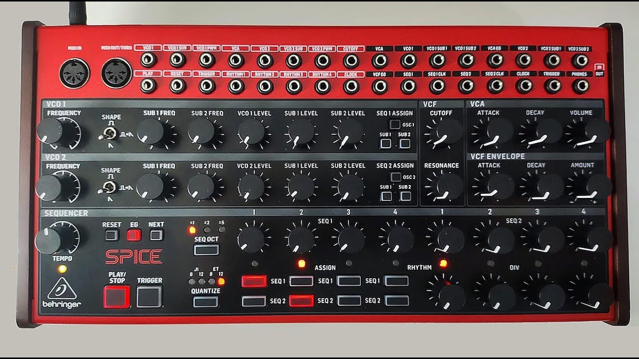 Behringer Spice [ The Polyrhythmic Inspiration Machine ] - Two Robots Discuss