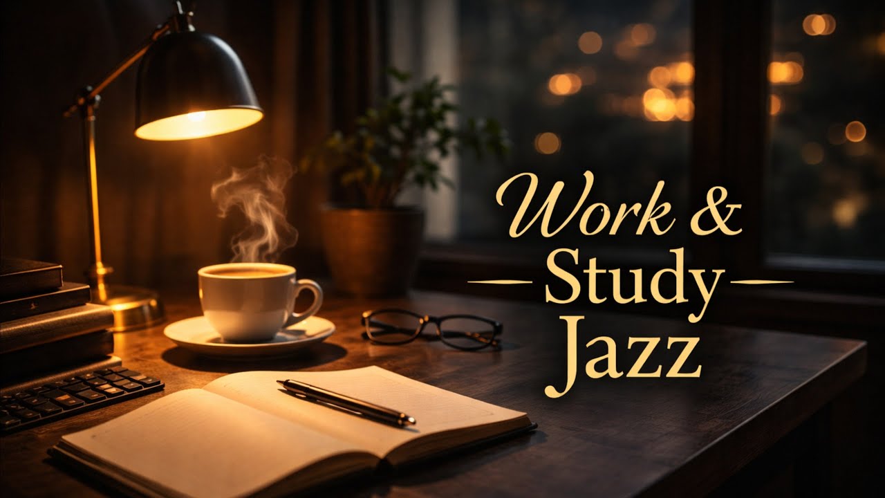Jazz for Work & Study ☕ | Smooth Instrumental Jazz for Focus