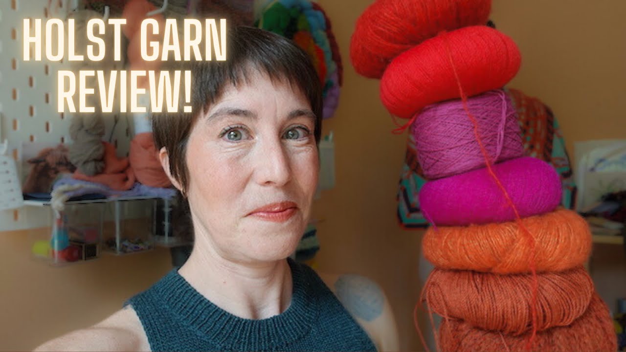 Holst Garn is not only Supersoft. Let's swatch and review 7 of their bases!