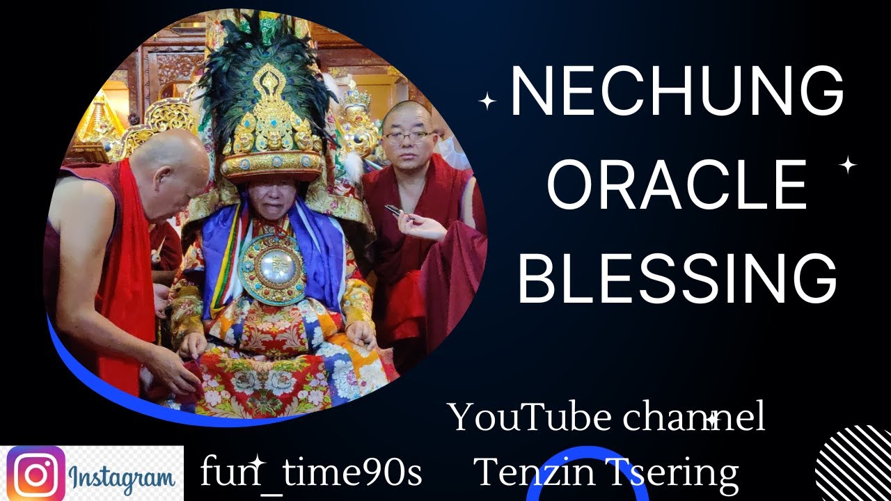 NECHUNG ORACLE BLESSINGS AT DHARAMSHALA