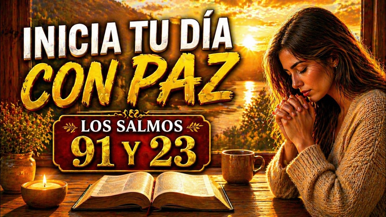 ORACIÓN DEL DÍA – 22 DE ENERO – SALMO 91 Y SALMO 23: Inicia Tu DÍA LLENO DE PAZ Y BAJO PROTECCIÓN.