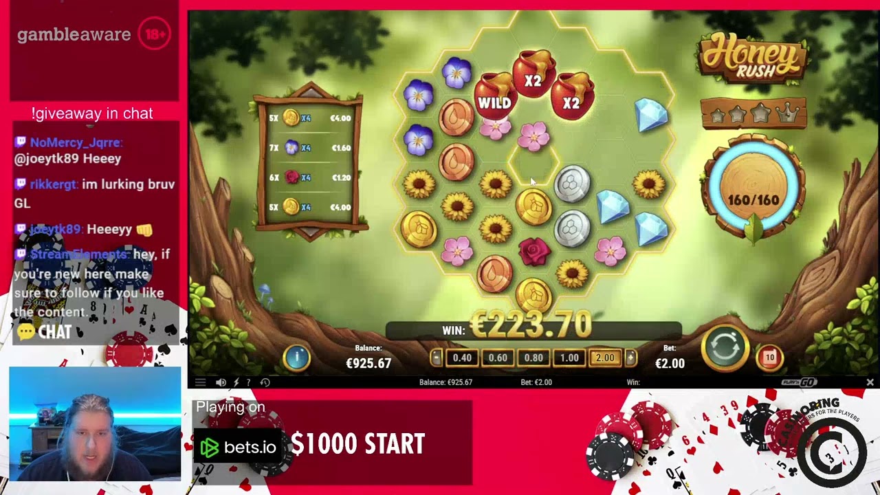 Honey Rush huge win