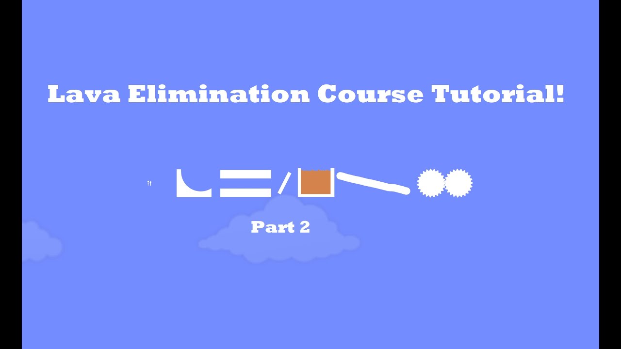 Algicosathlon Lava Elimination Course Tutorial Part 2
