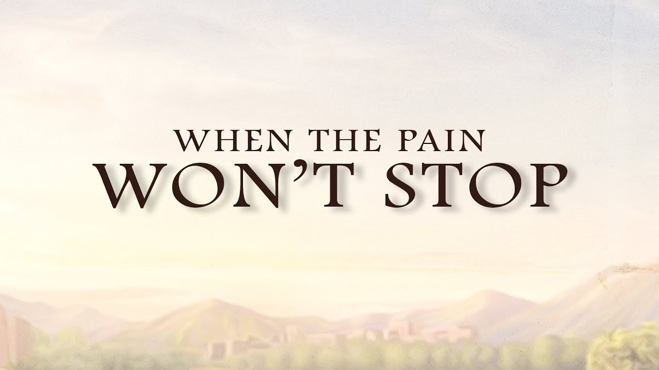 When the Pain Won't Stop l 14 September 2025 l 12:30pm