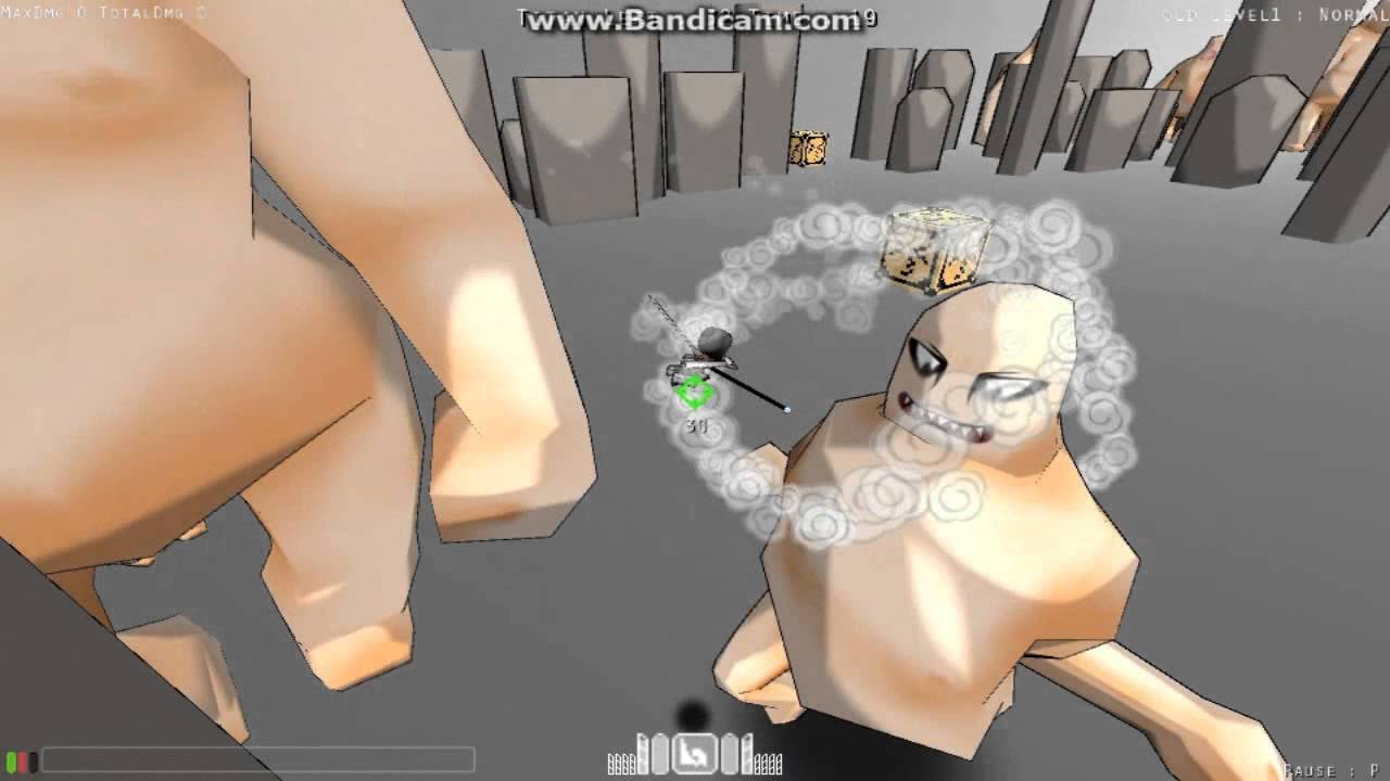 shingeki no kyojin flashgame - romantic moment with abnormal titan