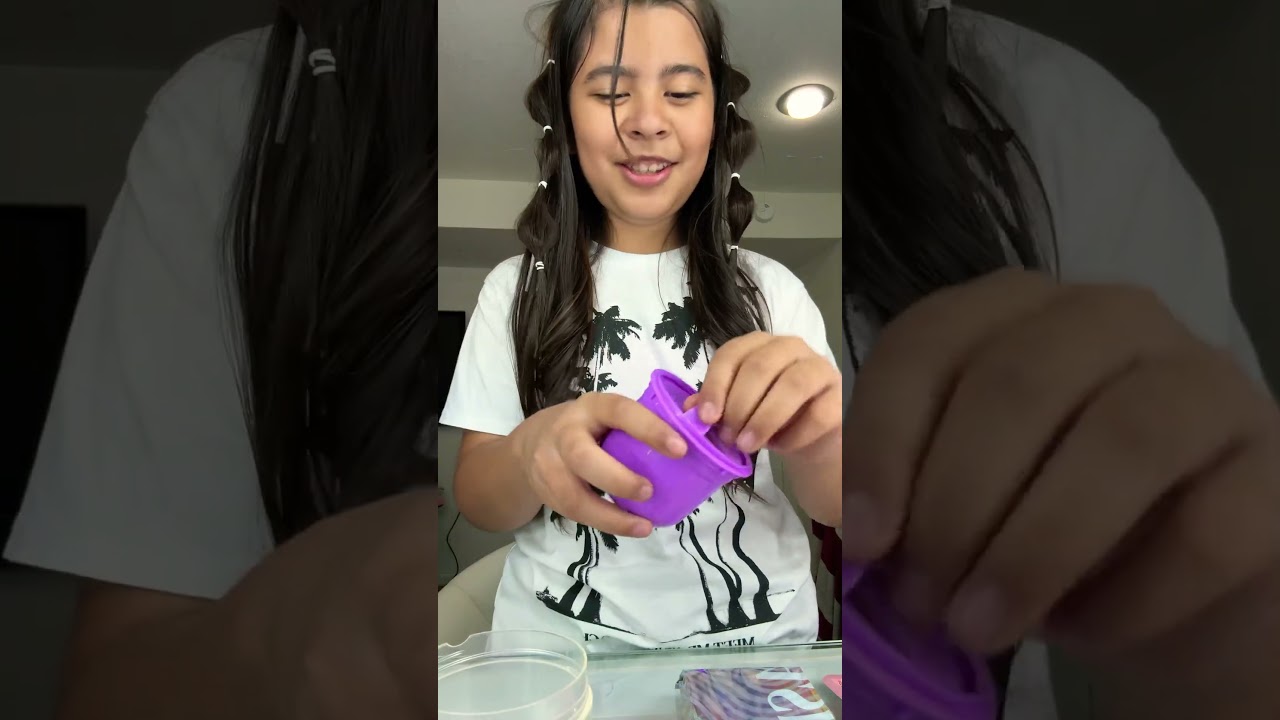 Abriendo un gui&bull;gui slime #guigui #slime #parati