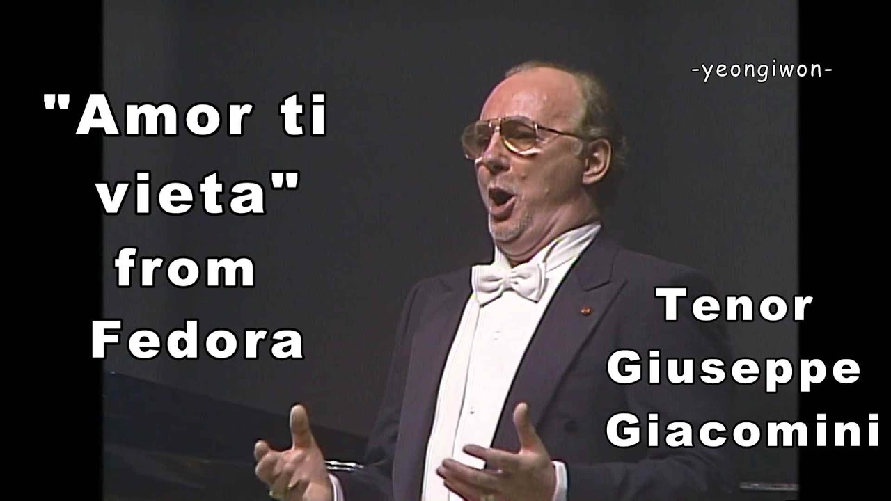 Giuseppe Giacomini."Amor ti vieta" from Fedora by Giordano(HD)