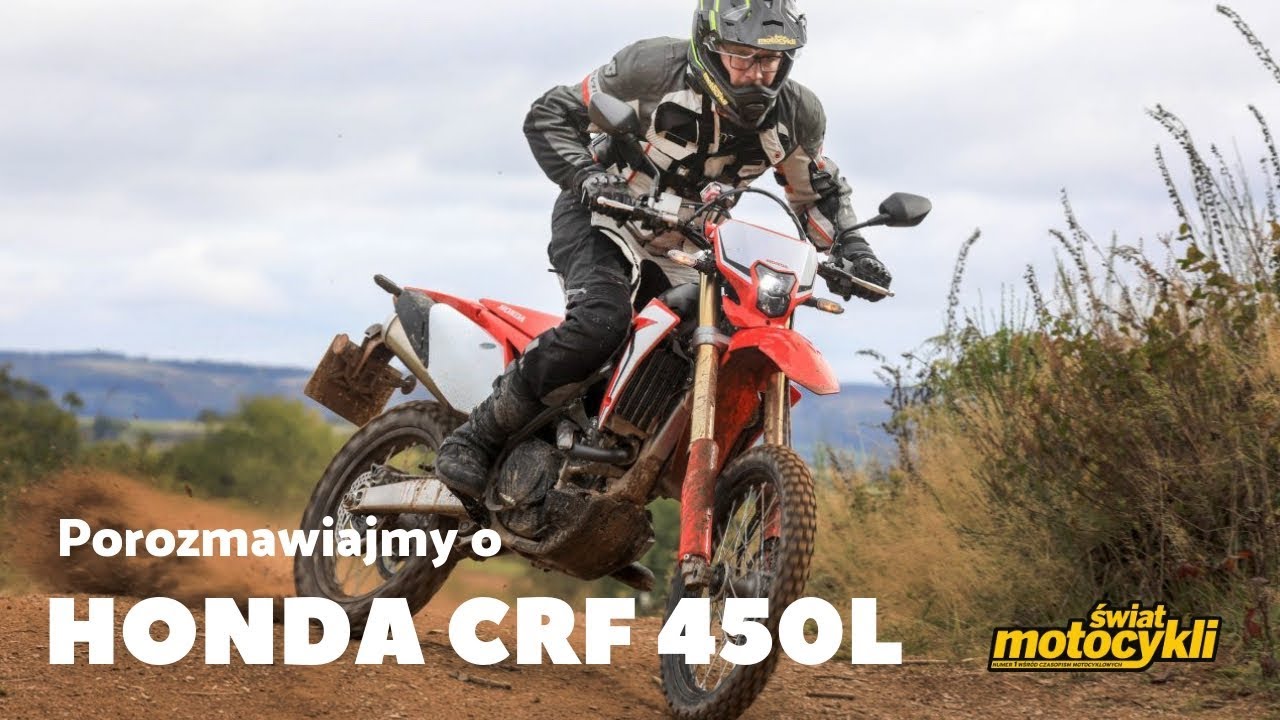 Honda CRF 450L - Testujemy nowy motocykl enduro japońskiego producenta!