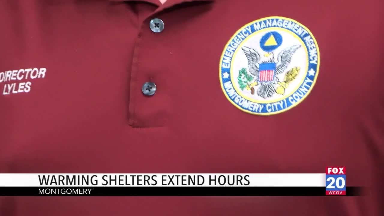 Montgomery extends warming center hours amid icy nights