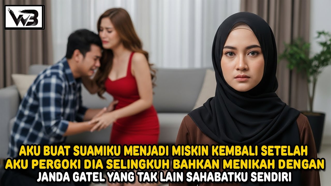 Aku Buat Suamiku Miskin Kembali Setelah Ia Kepergok Sedang Selingkuh Dengan Janda Gatel #drama#novel
