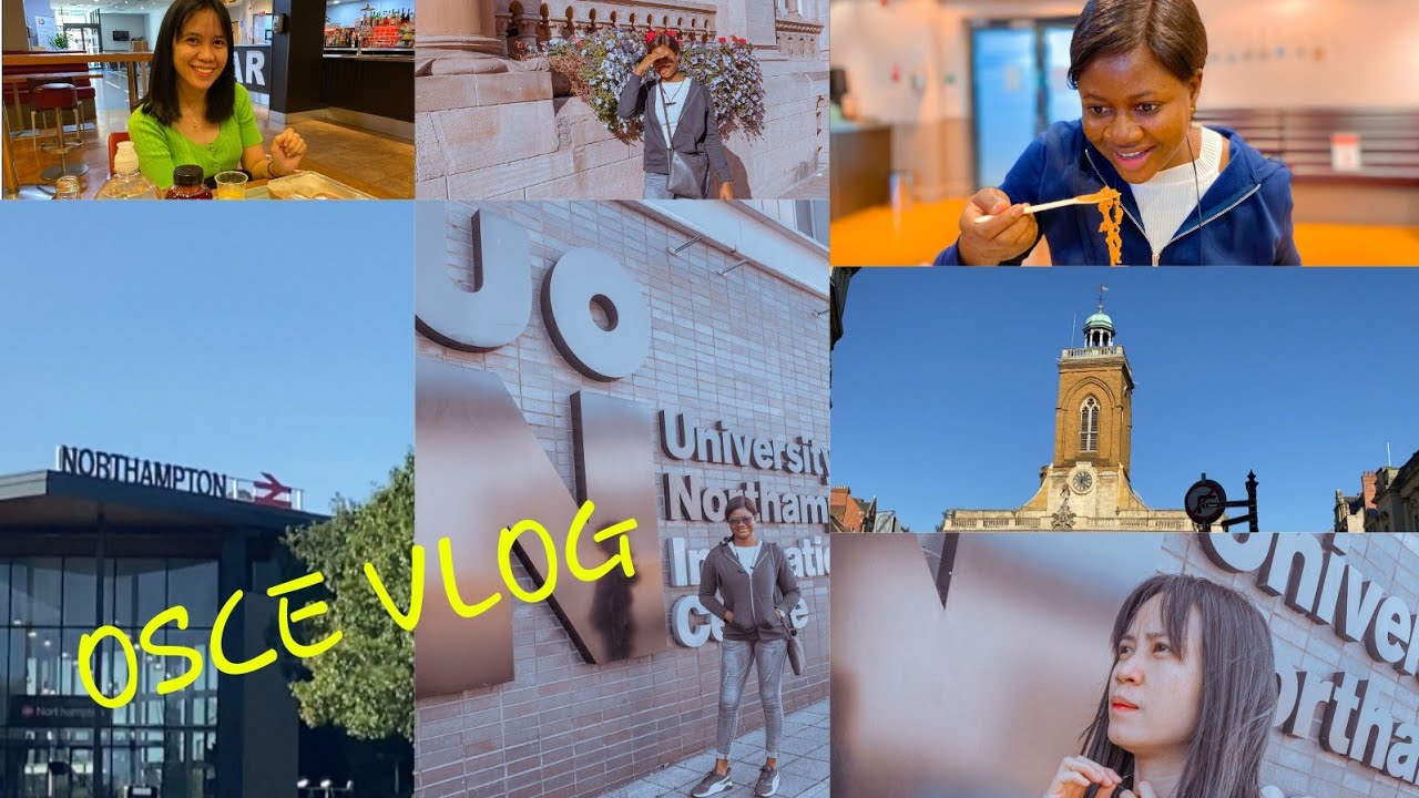 VLOG: Trip to Northampton | OSCE day|| ThebettyO