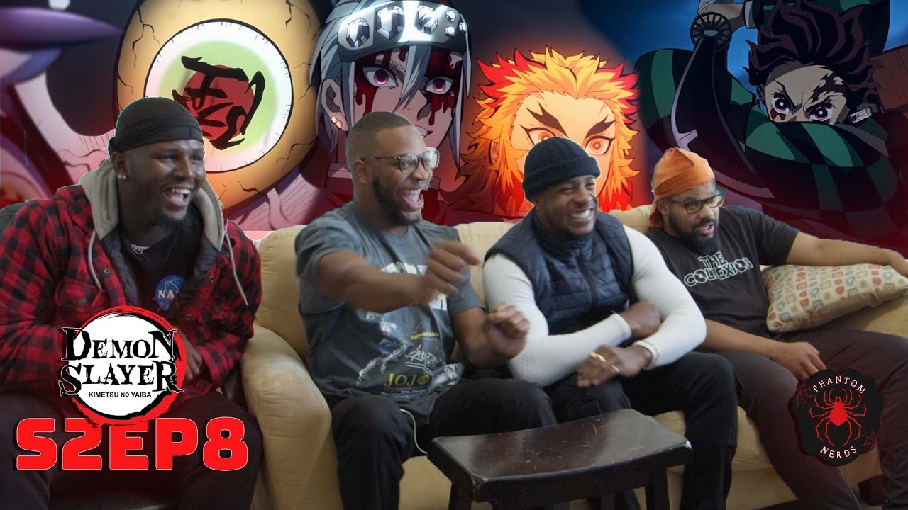 Demon Slayer Season 2 Episode 8 Reaction | Tornado Tag Team Match | Phantom Nerds