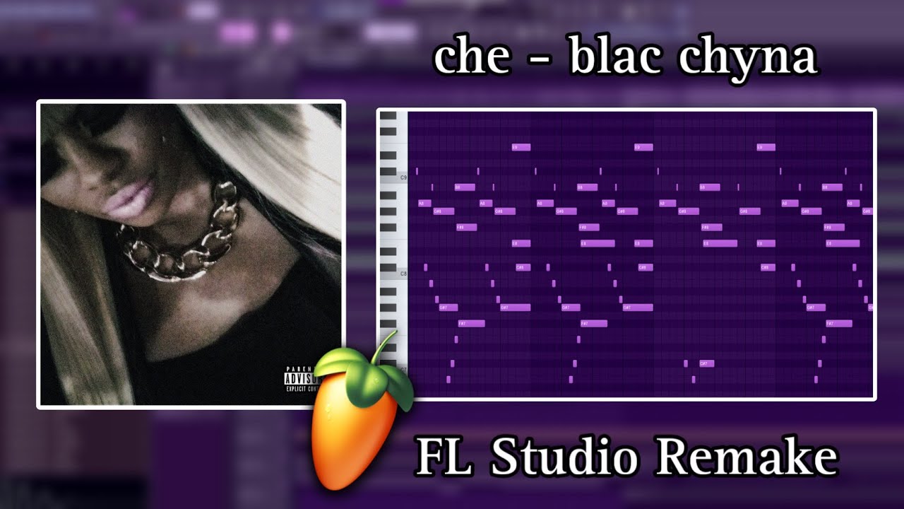 How "blac chyna" by che Was Made in 6 Minutes (FL STUDIO REMAKE)
