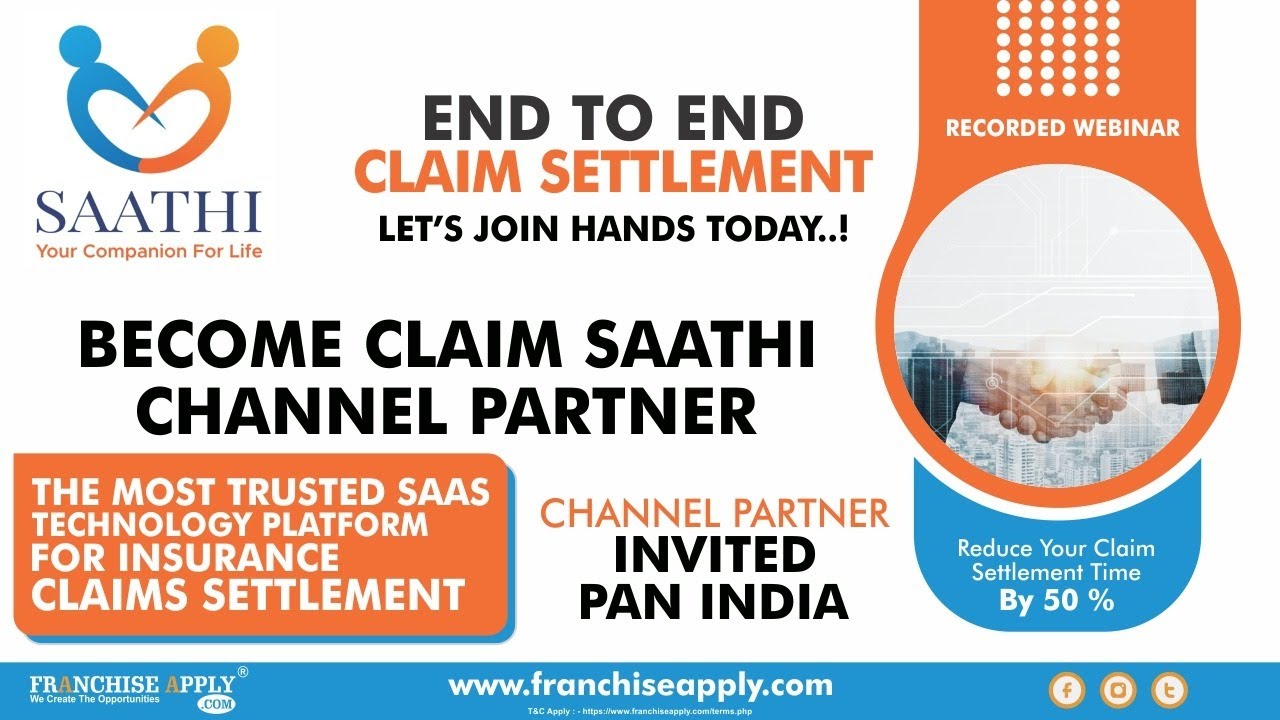 Claim Saathi |Medical Insurance Claims Settlement Platform |Become Channel Partner | Franchise Apply