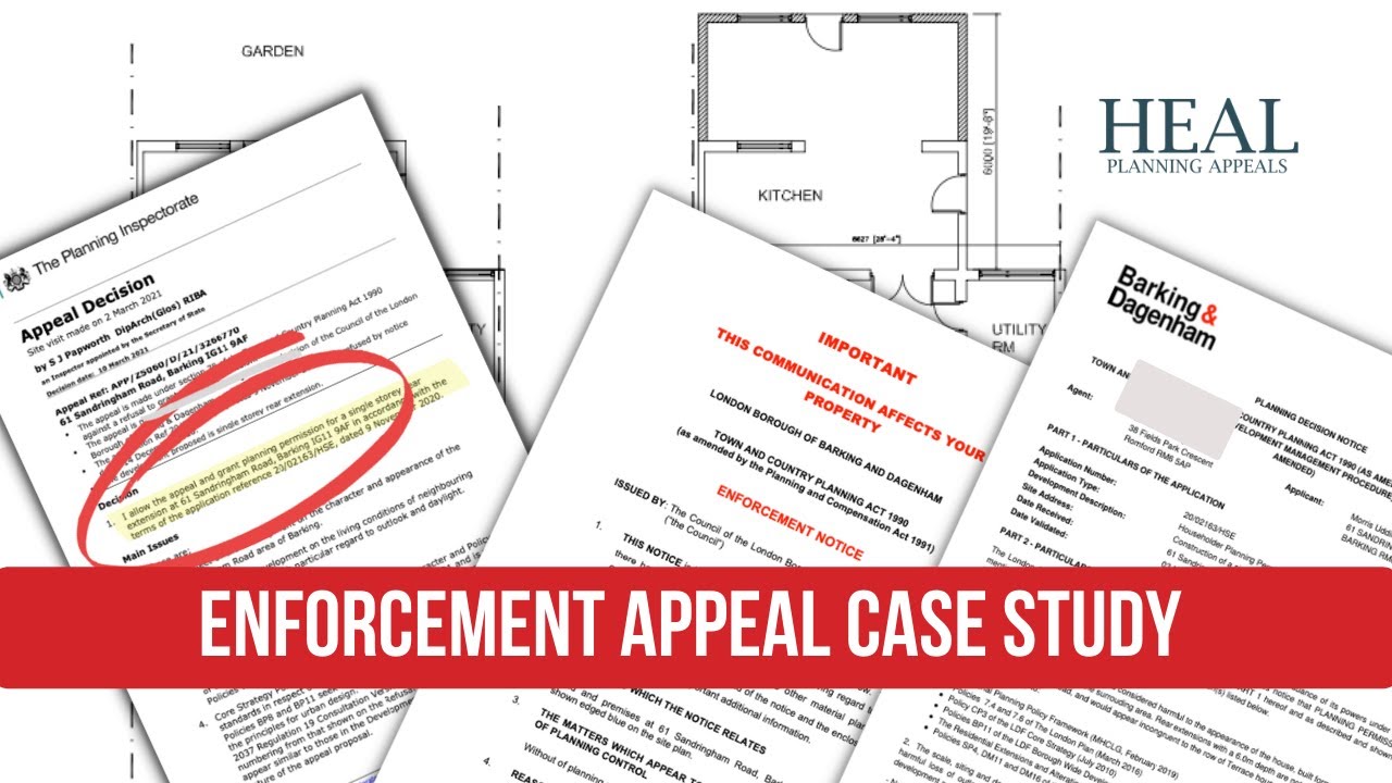 Enforcement Rear Extension Barking Dagenham Case Study