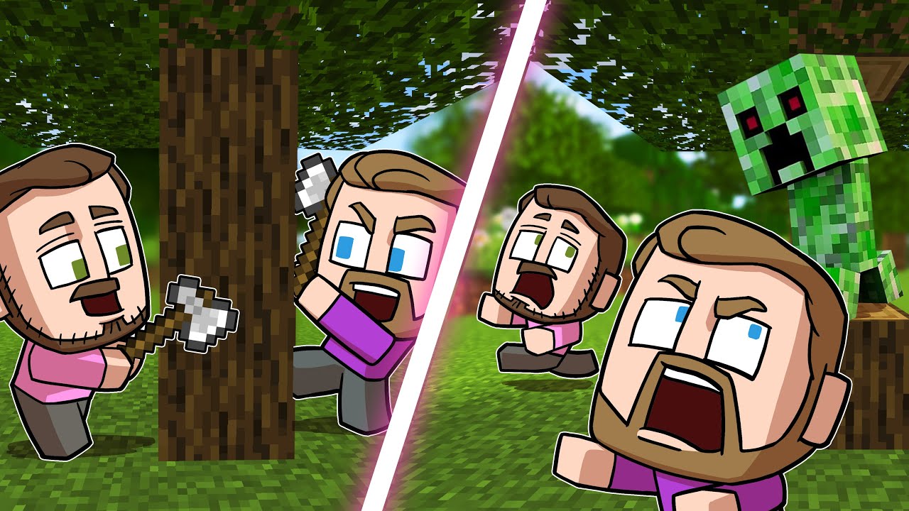 Minecraft, But Every Block is an ENEMY!