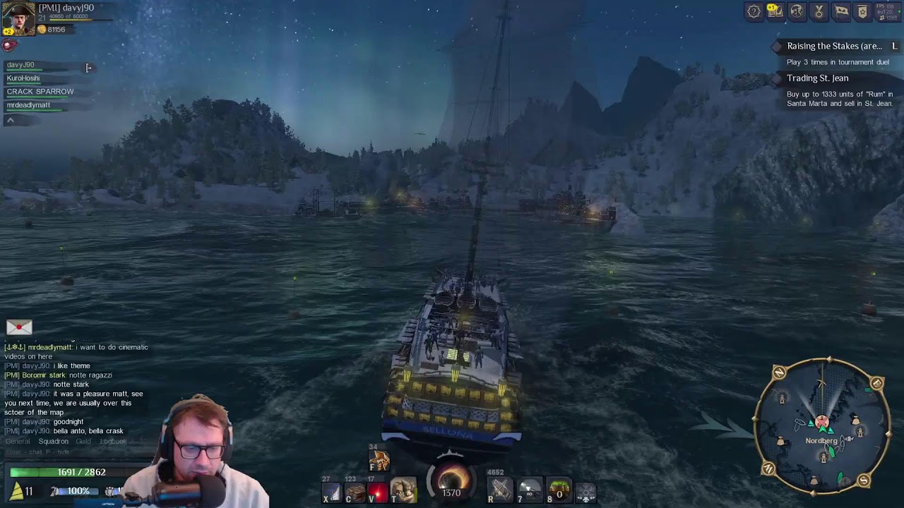 20:30–23:30 WOWS → WOSB 💡 la live..quella bella con davy :-)