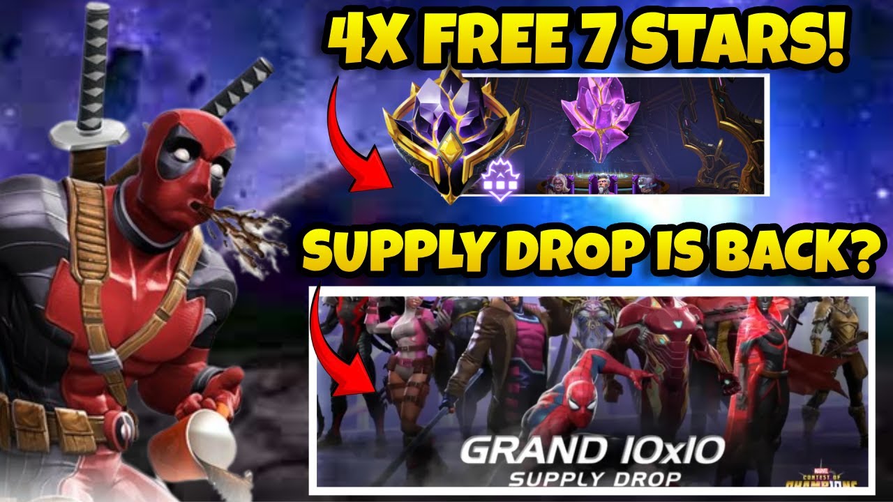 FREE 4&times; 7-STAR REWARDS + SUPPLY DROP RETURN?! FULL BREAKDOWN!