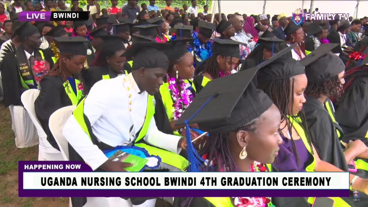 🎓 Uganda Nursing School Buwindi | 4th Graduation Ceremony Live 🎉