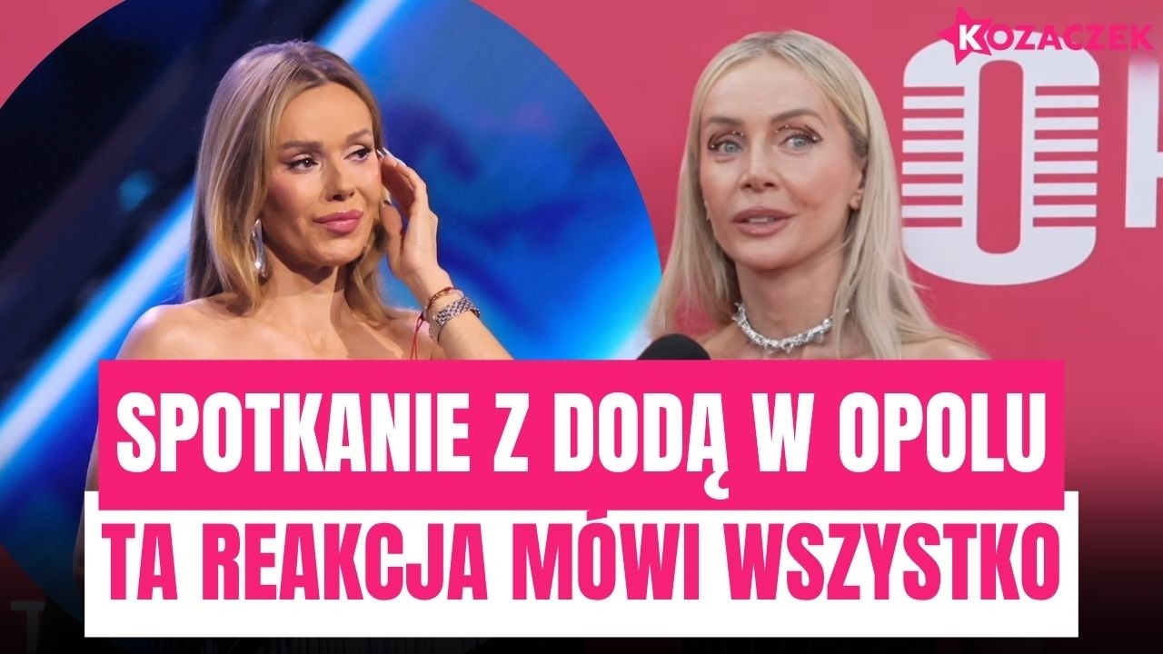 Kulisy spotkania Dody i Agnieszki Woźniak-Starak w Opolu! PRAWDA wyszła na jaw