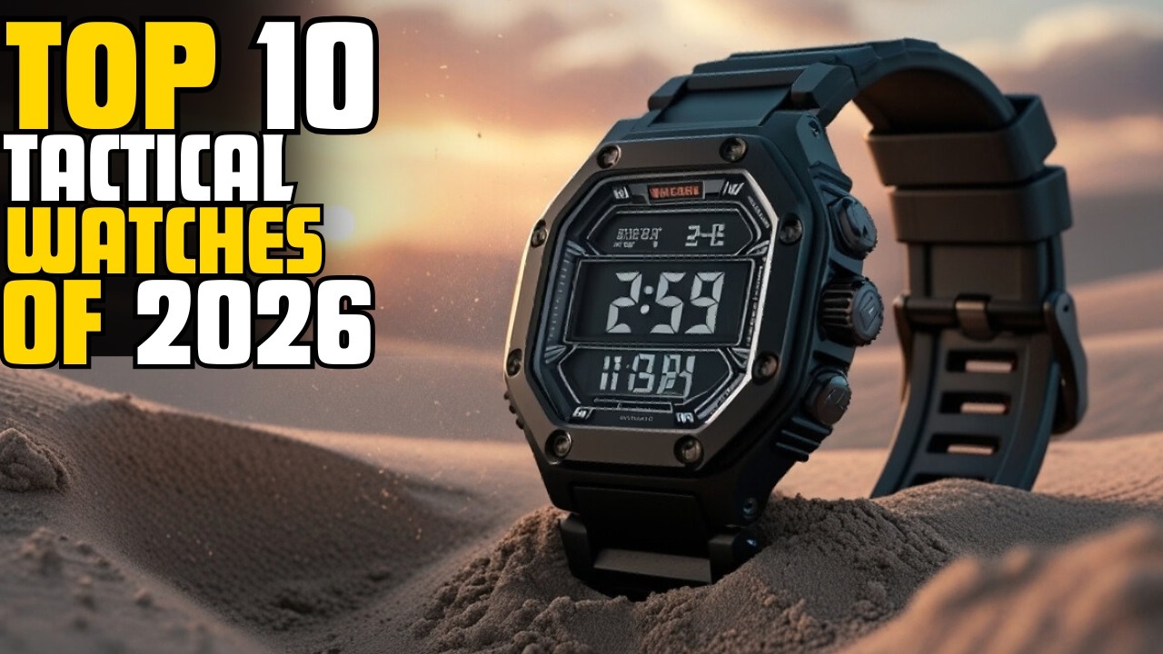 Why These 10 Tactical Watches Are the Ultimate Winners of 2026