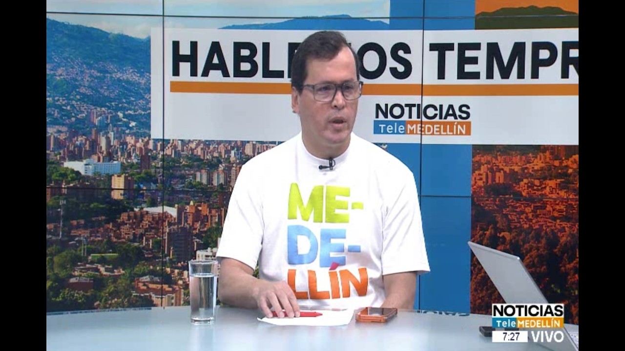 Hablemos Temprano: Nicolás Ríos, secretario de Gobierno de Medellín, habla del avance de obras