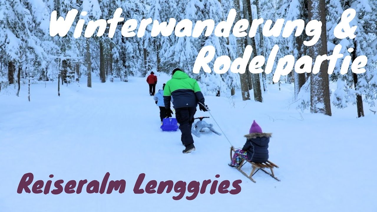 Rodeln von der Reiseralm Lenggries