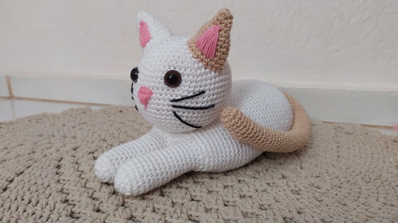 Gatinho  Amigurumi Tutorial Parte 1