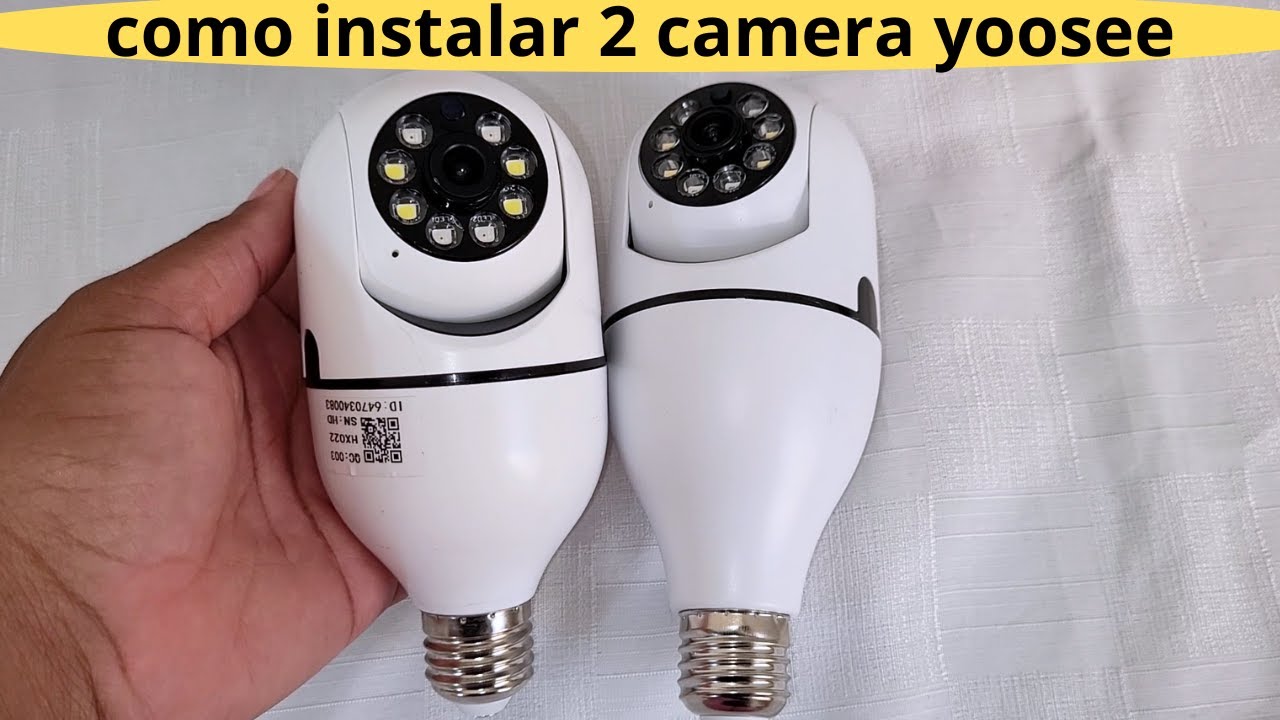 como instalar 2 camera yoosee configuração da camera feita pelo app no celular