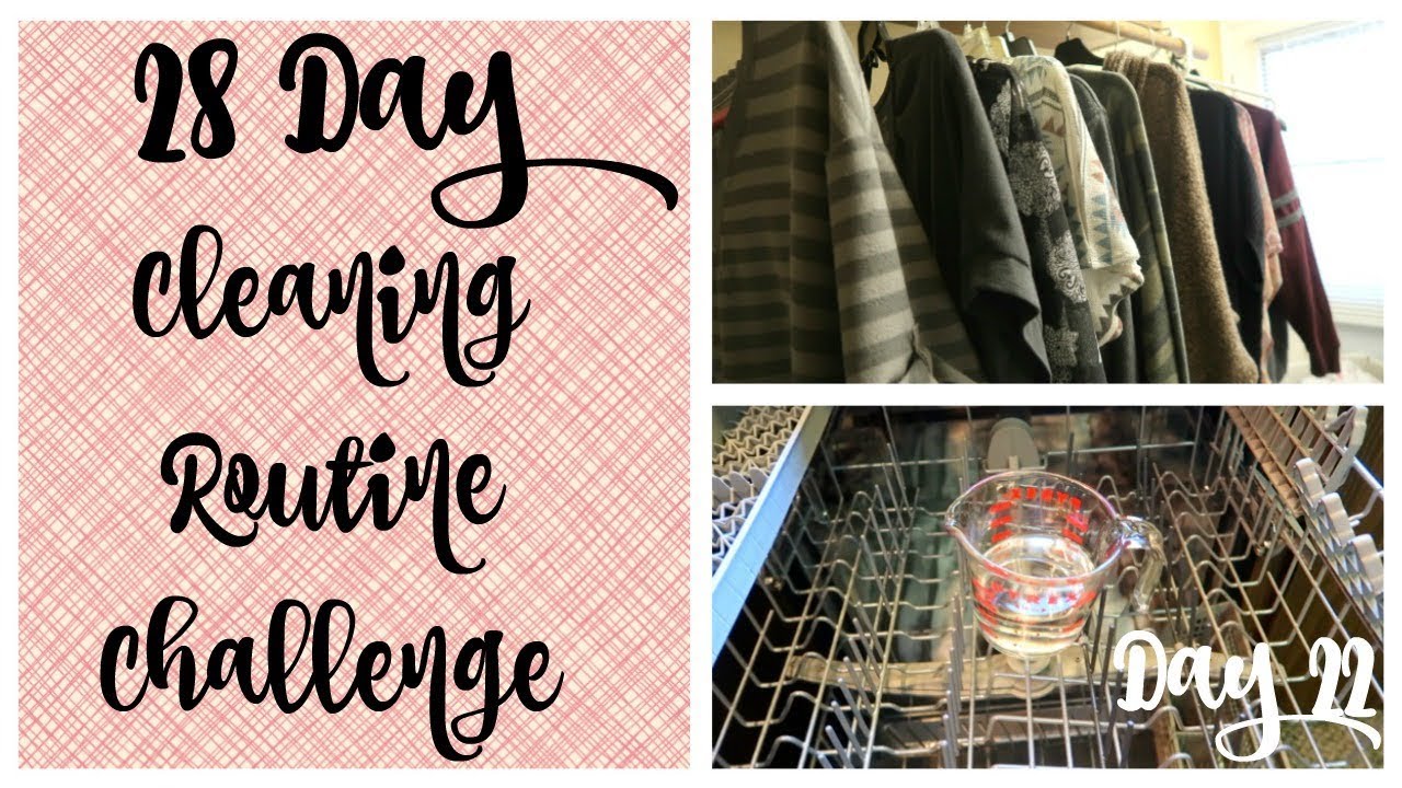 28 Day Cleaning Routine Challenge Day 22 | Laundry & Dishwasher