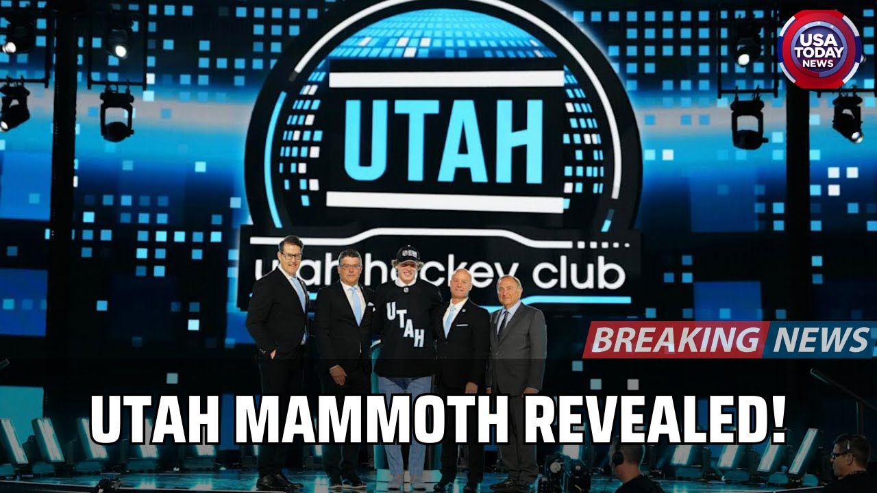 It’s Official: Utah Mammoth Revealed as New NHL Team Name! । USA TODAY NEWS