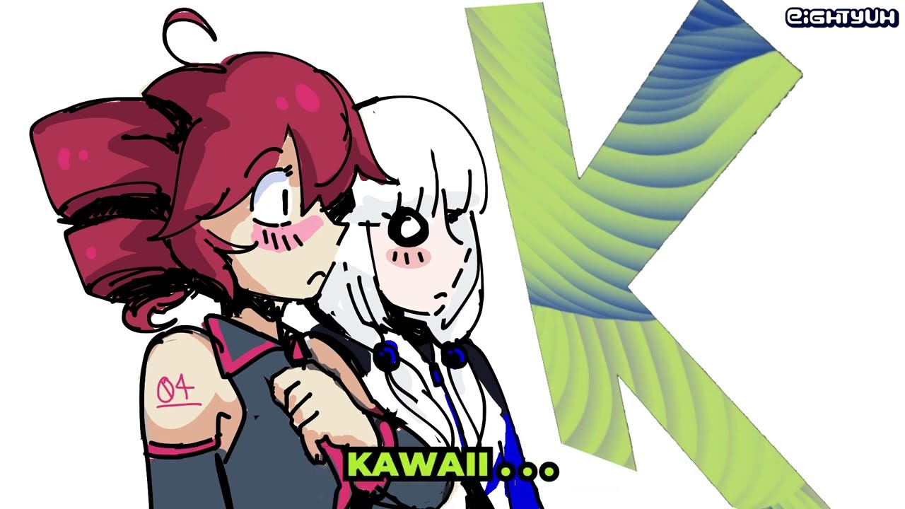 [ Talkloid ] Nyan Neko Sugar SynthV Girls [ Feat. Synthesizer V KEVIN + Teto Kasane Lite] PARODY