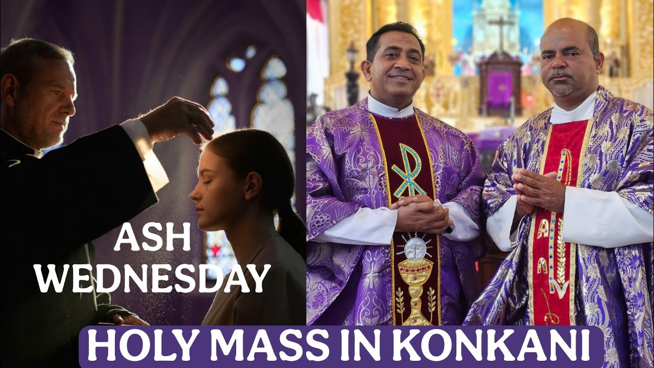 Ash Wednesday Holy Mass LIVE | Begin Lent with Prayer, Fasting & Hope | Konkani Mass | #tfrcctv