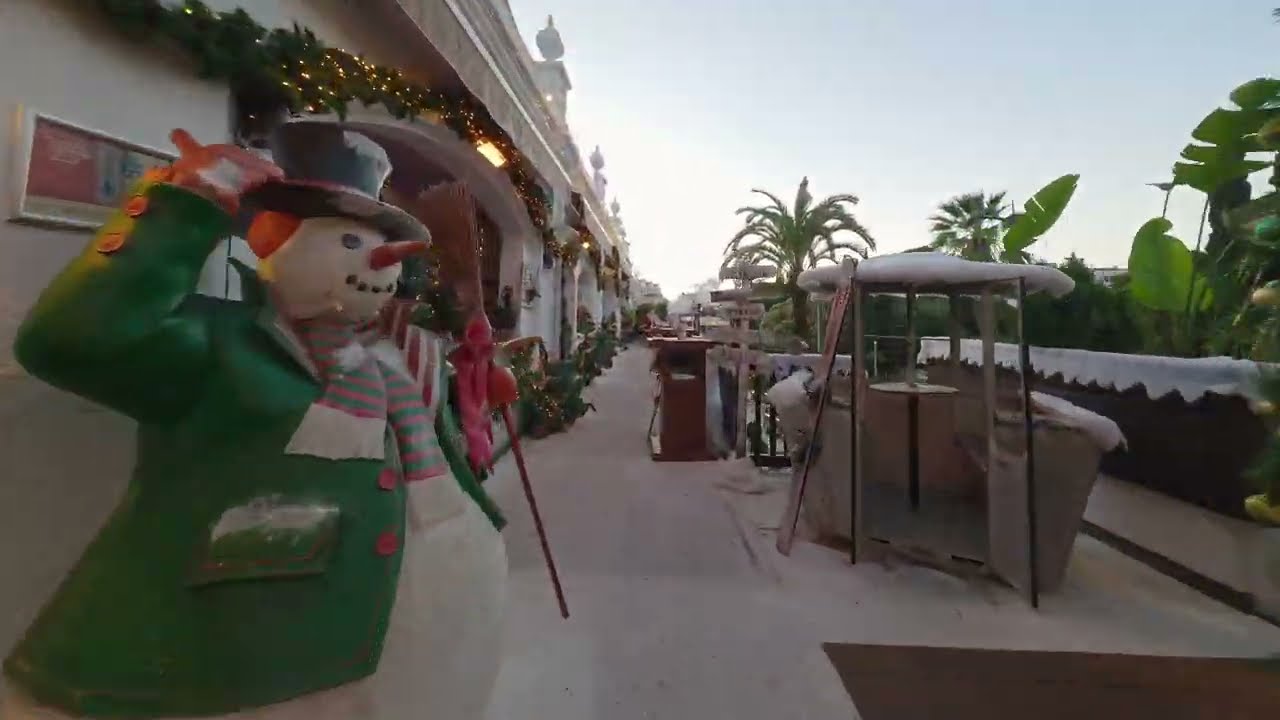 Cinematic FPV Video Tour Micro Drone 4K I La Sala Puerto Banus I Christmas Season