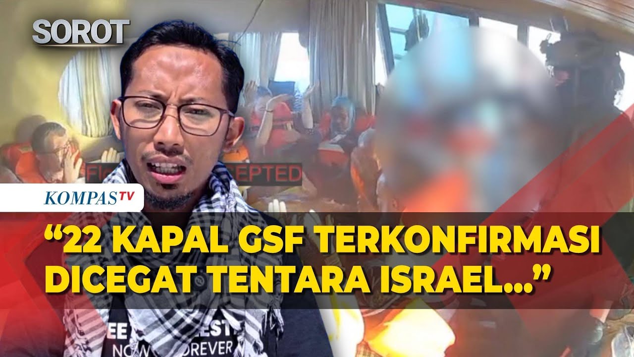 Tentara Israel Cegat 22 Kapal Global Sumud Flotilla, Relawan Tempuh Jalur Hukum Tuntut Dibebaskan