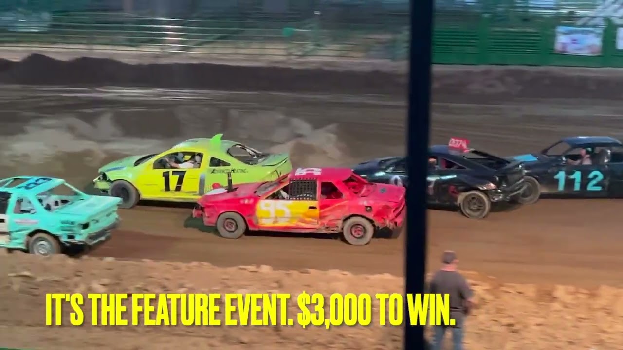 For the first time ever!!! Figure 8 racing from Thermopolis, Wyoming. Hot Springs County Fairgrounds