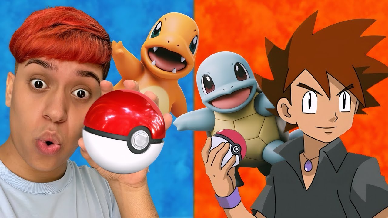 VIREI UM TREINADOR POKÉMON E COMECEI MINHA JORNADA!! (Pokémon Fire Red)
