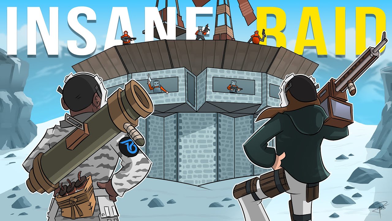 I raided their base with my girlfriend - Rust