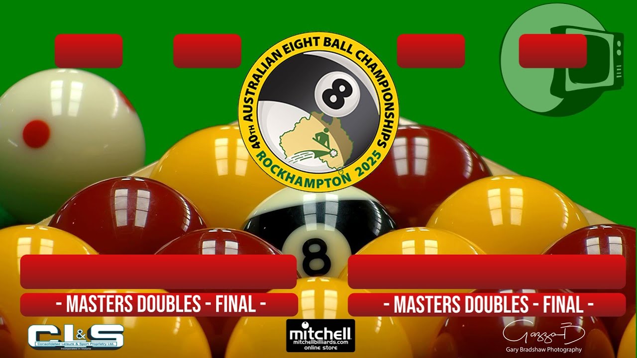 Masters Doubles  - FINAL - AEBF Nationals 2025