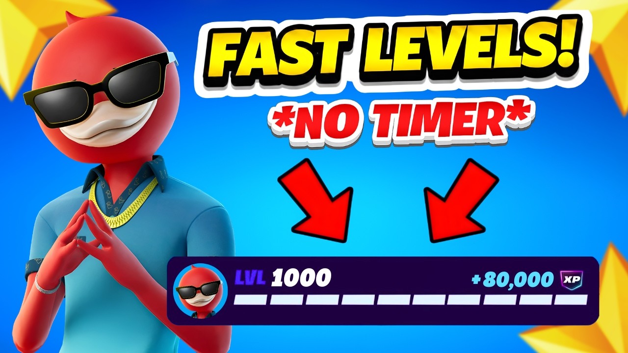 NEW BEST XP MAP How to Get 100 Levels FAST in FORTNITE Chapter 7 Season 3! (NO TIMER XP)